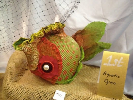 A winning creation in the 2013 Fish Creek Tea Cosy Festival