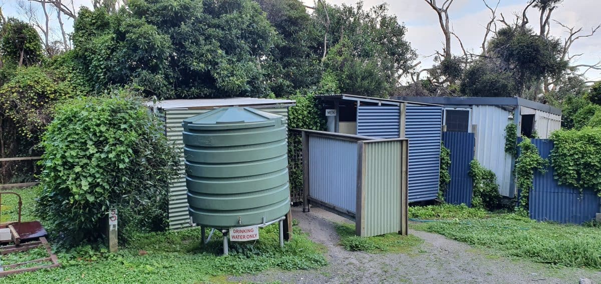 New, larger amenities block for Waratah Bay Caravan Park Foster